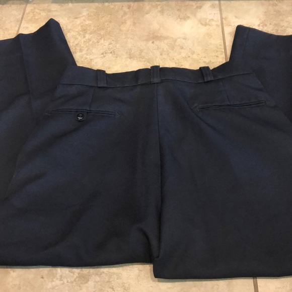 Men’s fechheimer navy dress pants size 35R - Picture 5 of 6